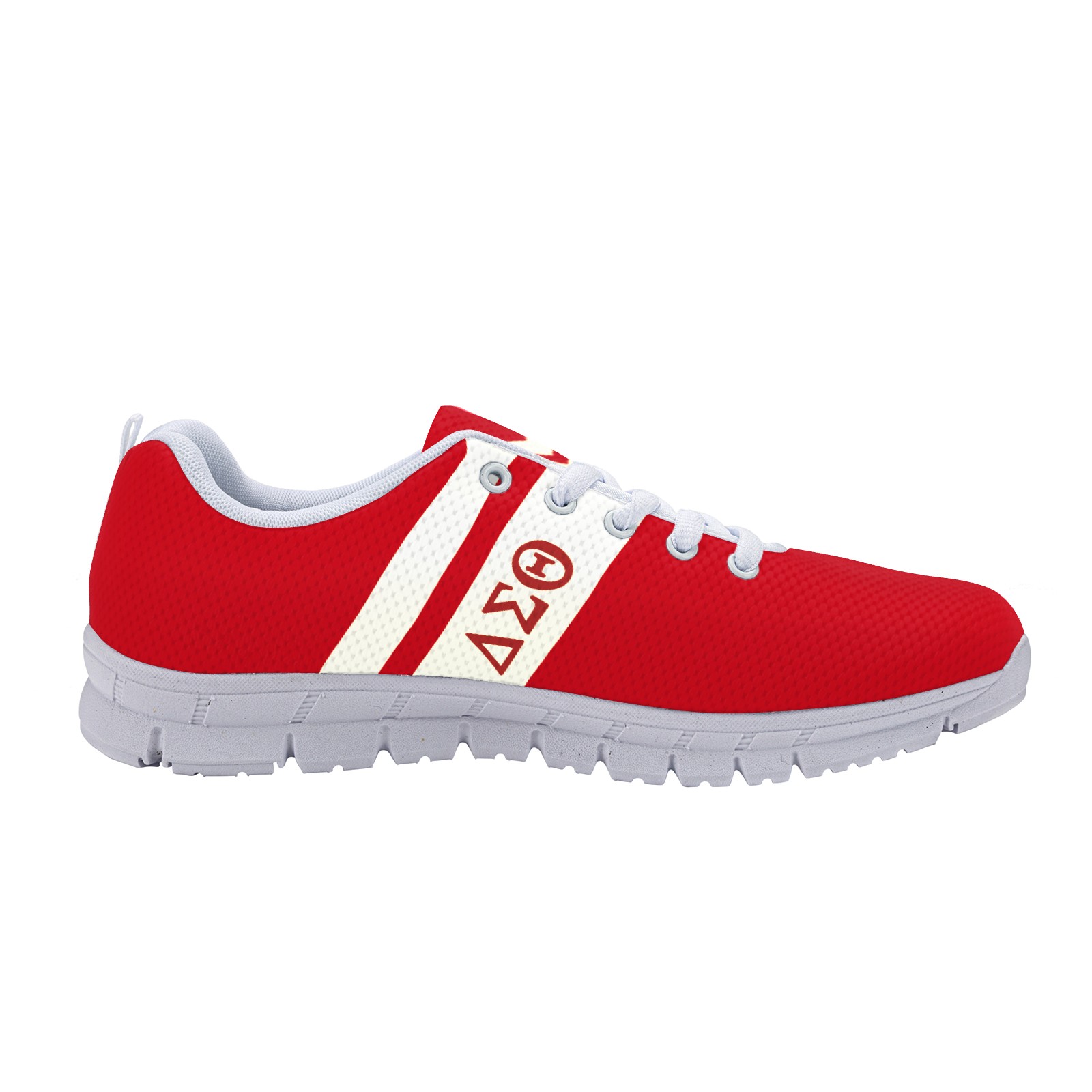 Delta Sigma Theta Greek Emblem Sneakers - Image 4
