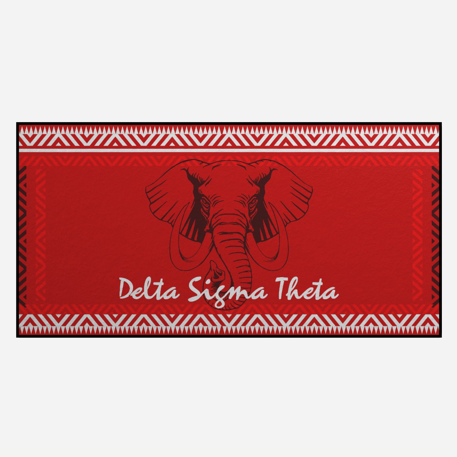 Delta Sigma Theta Sorority Sarong - Image 2