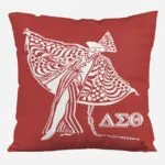 Delta Sigma Theta Diva Abstract Pillow Cover