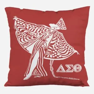 Delta Sigma Theta Diva Abstract Pillow Cover