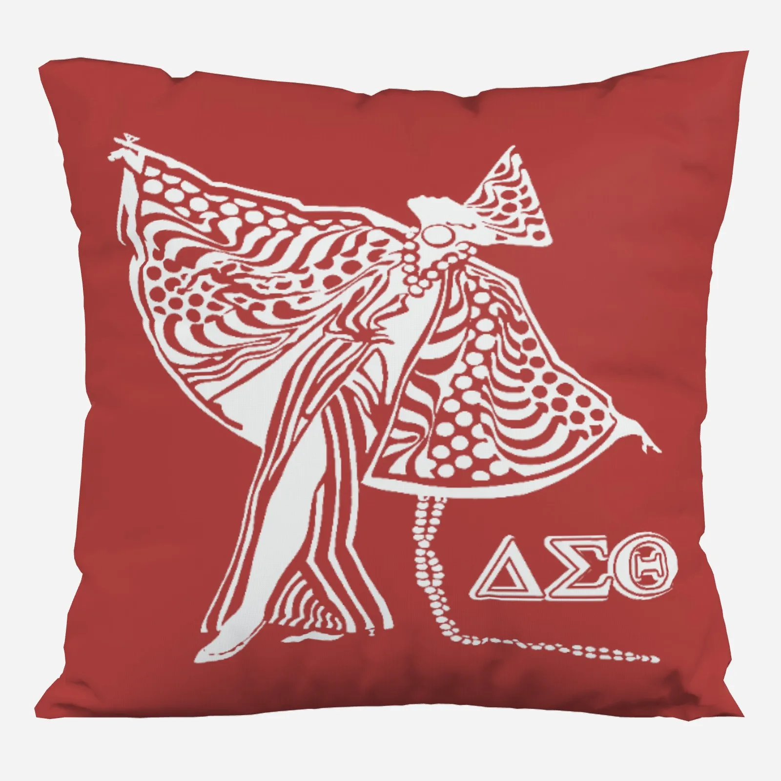 Delta Sigma Theta Diva Abstract Pillow Cover