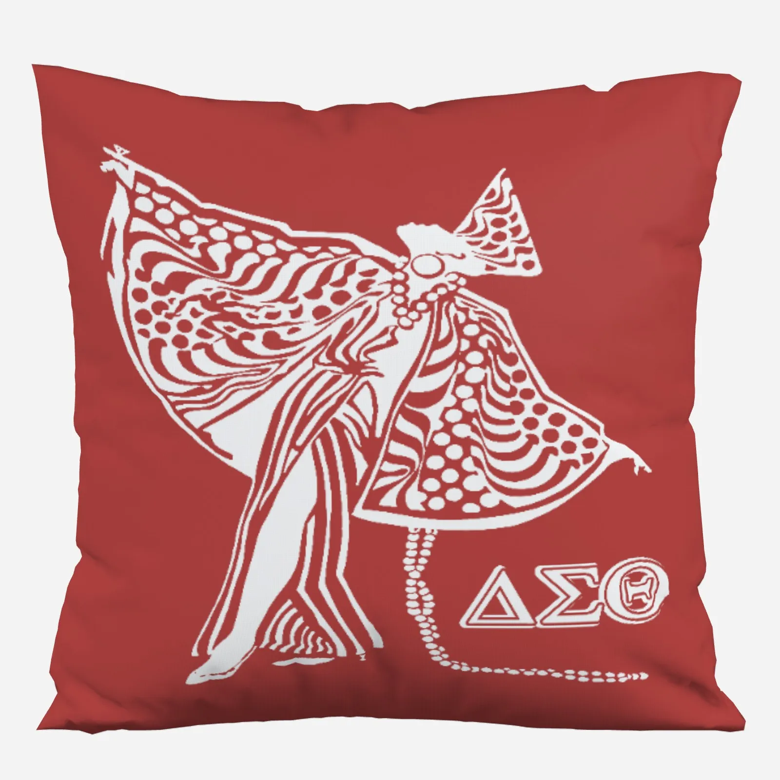 Delta Sigma Theta Diva Abstract Pillow Cover - Image 2