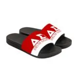 Delta Sigma Theta Black Slide Sandals