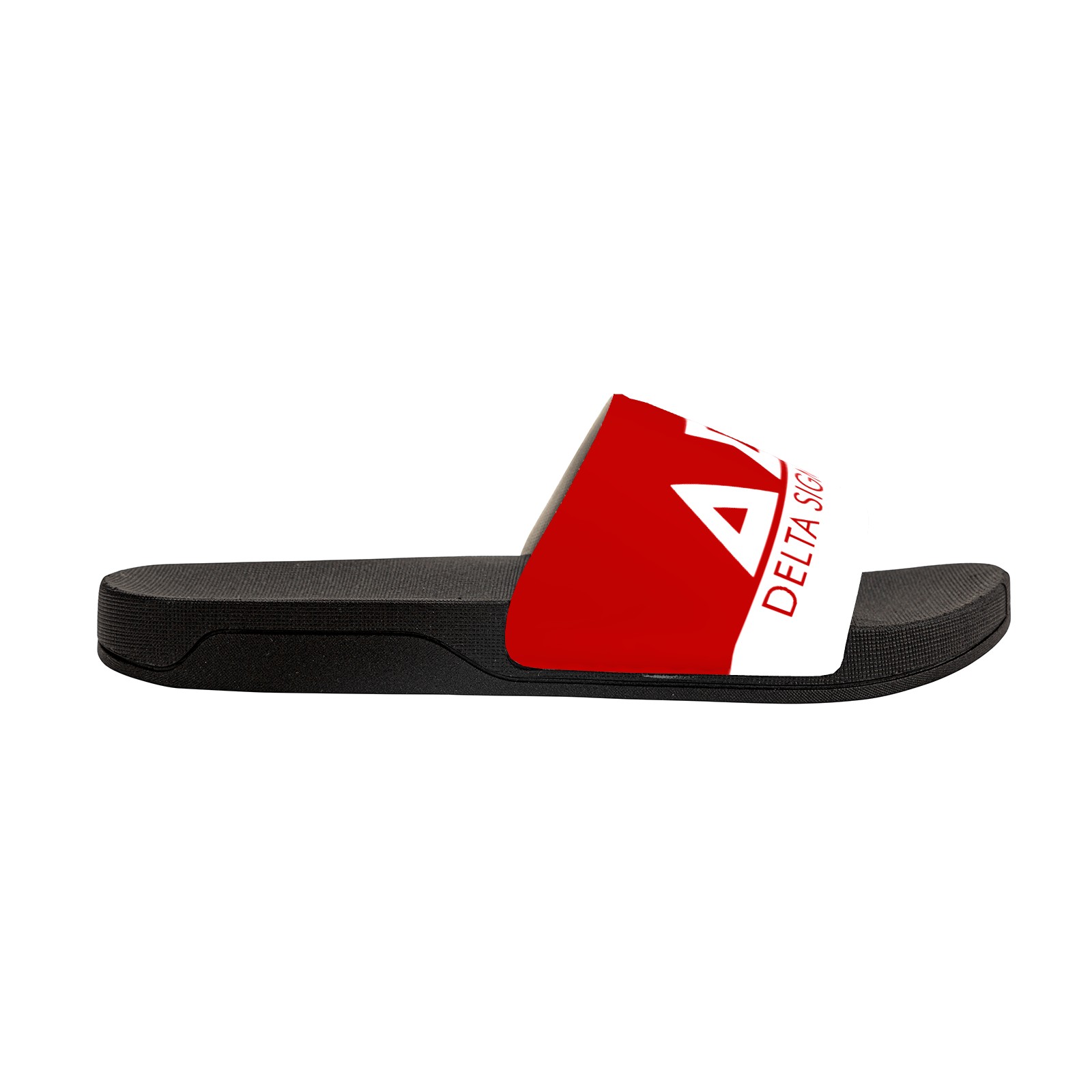 Delta Sigma Theta Black Slide Sandals - Image 4