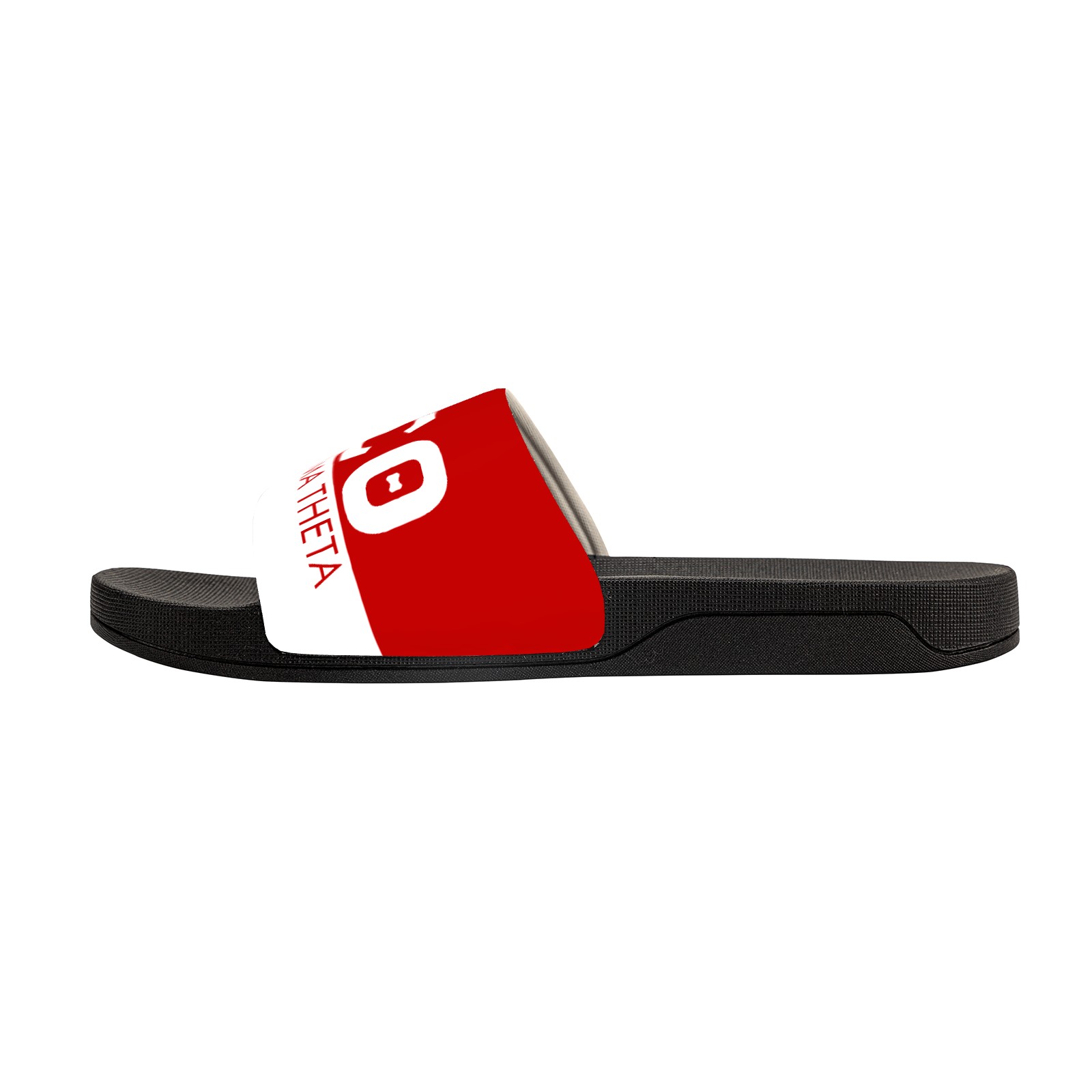Delta Sigma Theta Black Slide Sandals - Image 5