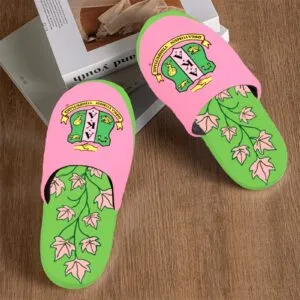 Alpha Kappa Alpha Bedroom Slippers