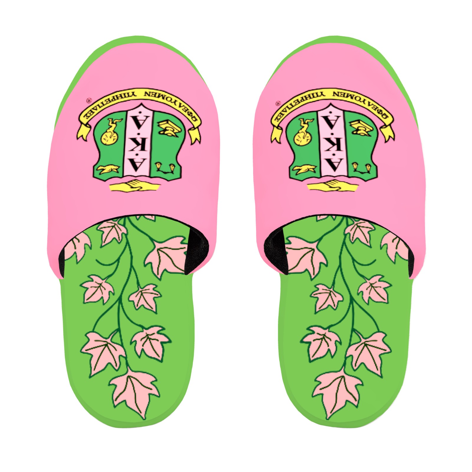 Alpha Kappa Alpha Bedroom Slippers - Image 2