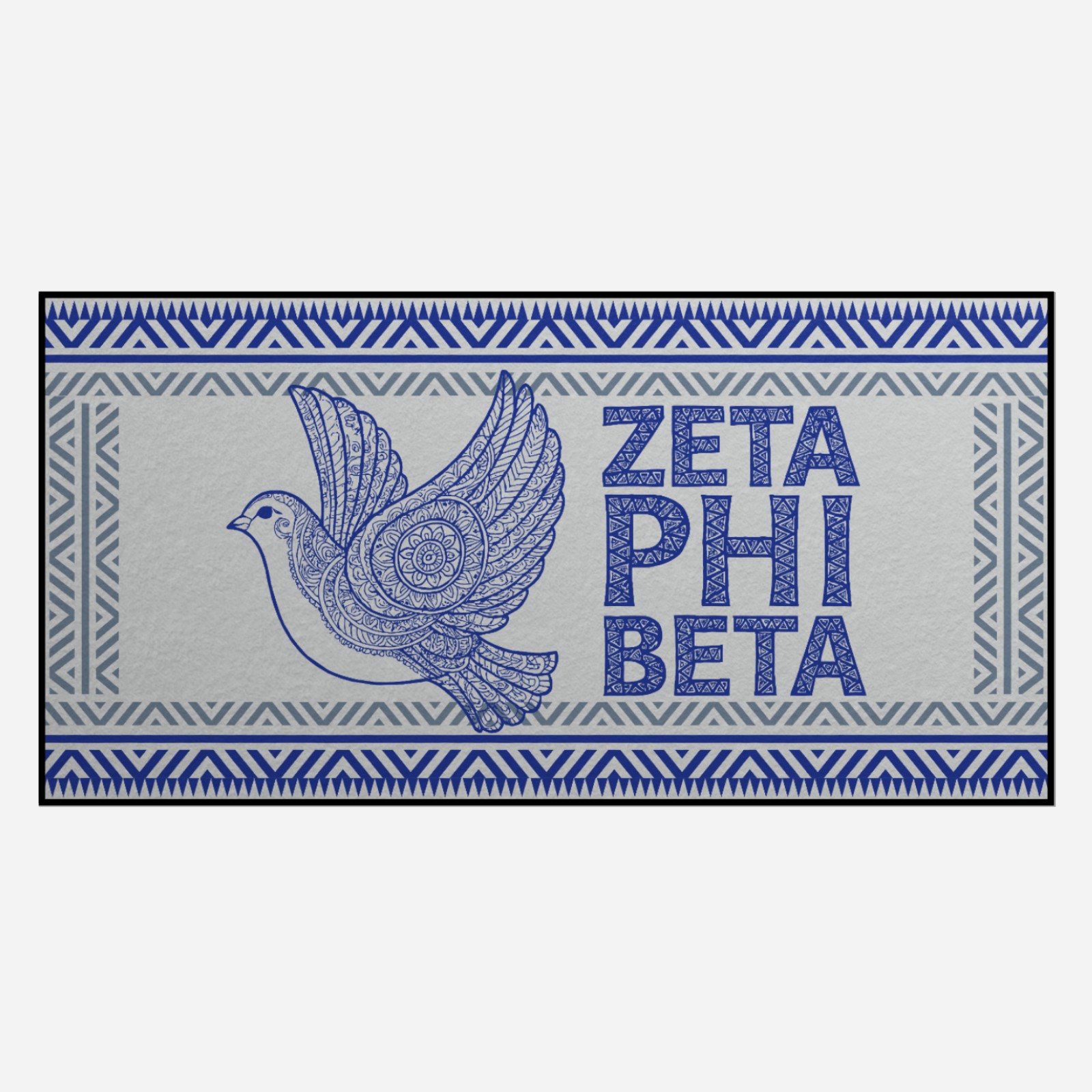 Zeta Phi Beta Sorority Sarong - Image 2