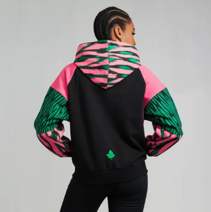 Alpha Kappa Alpha Zebra Hoodie - Image 2