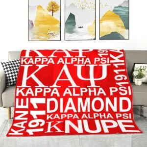 Kappa Alpha Psi Founding Year Blanket