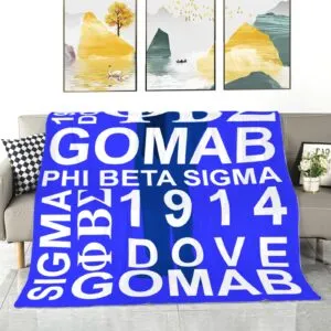 Phi Beta Sigma Founding Year Blanket