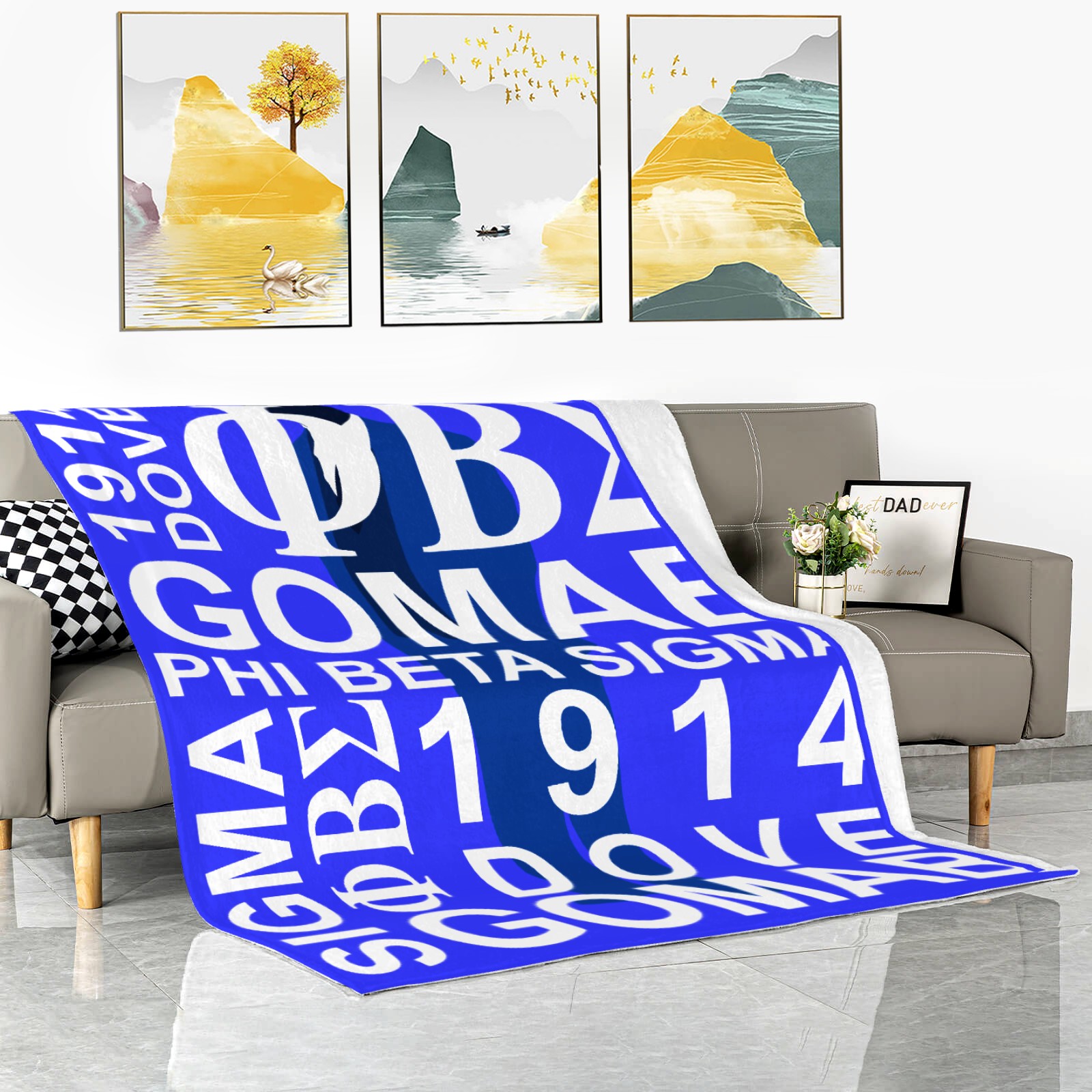 Phi Beta Sigma Founding Year Blanket - Image 3