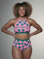 Alpha Kappa Alpha Ivy Elegance Two Piece Bathing Suit