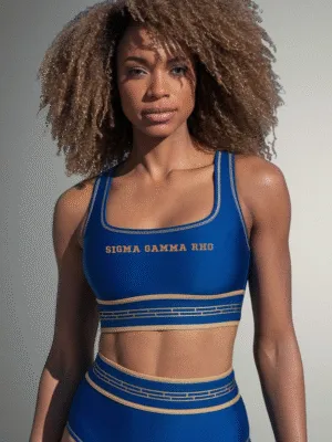 Sigma Gamma Rho Royal Waves Majesty Two-Piece Swimsuit