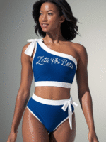 Zeta Phi Beta "Serenity Shores" Two-Piece Swimsuit