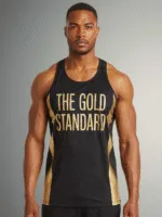 Alpha Phi Alpha Gold Heritage Muscle Tank