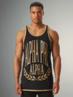 Alpha Phi Alpha Golden Legacy Heritage Tank Top