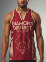 Kappa Alpha Psi Nubian Cane Legacy Mesh Tank