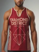 Kappa Alpha Psi Nubian Cane Legacy Mesh Tank