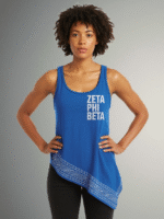 Zeta Phi Beta Heritage Blue Breeze Tank Top