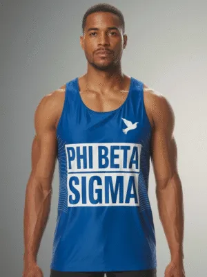 Phi Beta Sigma Unity in Motion Performance Tank Top