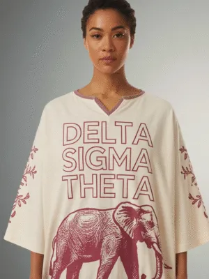 Delta Sigma Theta Elephant Essence Summer T-Shirt