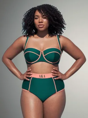 Alpha Kappa Alpha Legacy Luxe Two-Piece Swimsuit