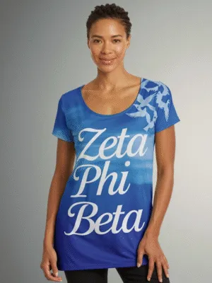 Zeta Phi Beta Ethereal Zephyr Summer T-Shirt