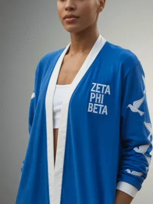 Zeta Phi Beta Dove's Embrace Light Cardigan