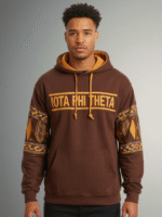 Iota Phi Theta Brown & Gold Kings Hoodie
