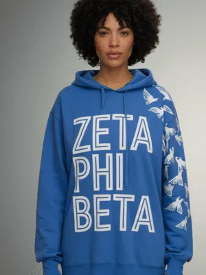Zeta Phi Beta Living Finer Hoodie