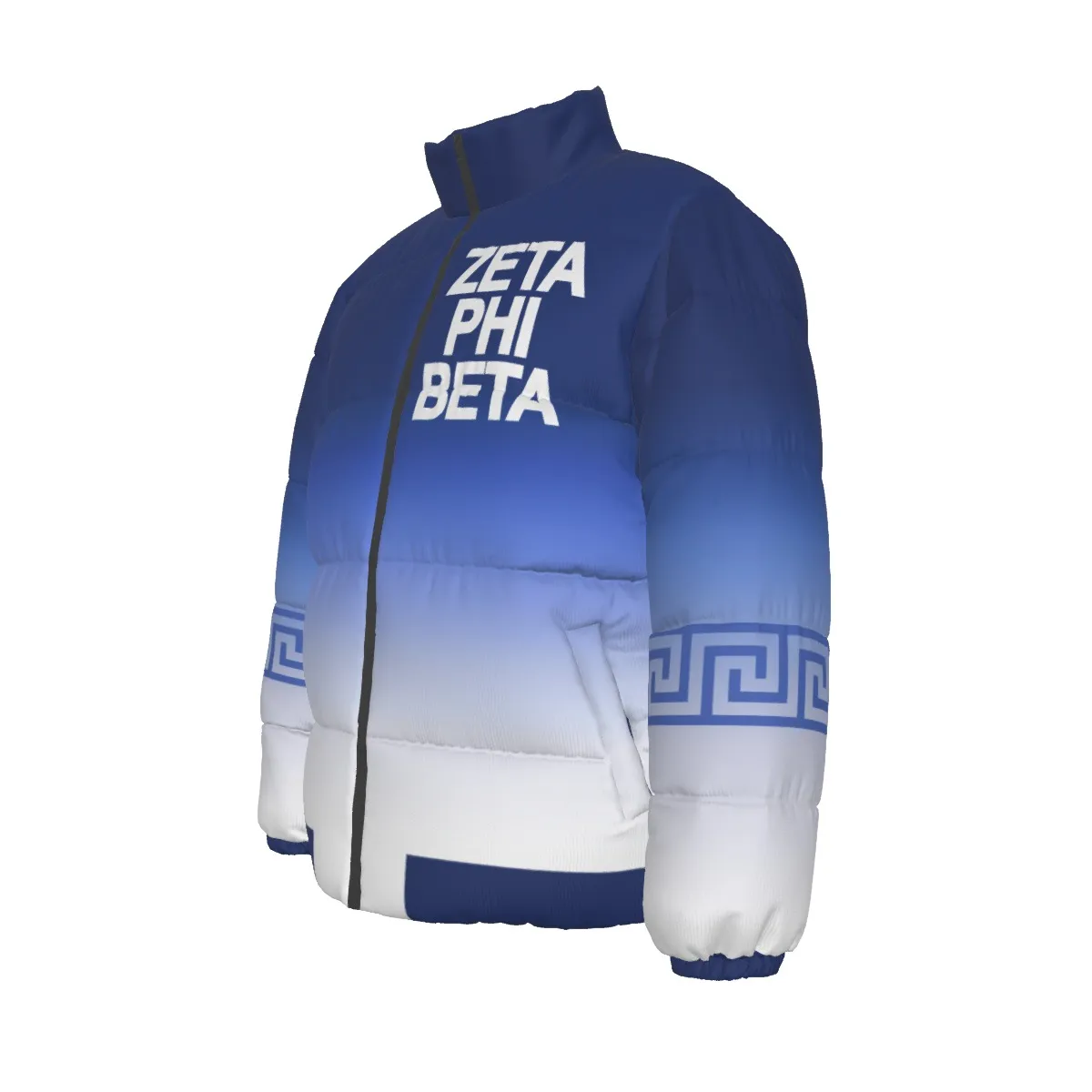 Zeta Phi Beta Elite Crest Puffer Jacket - Image 5