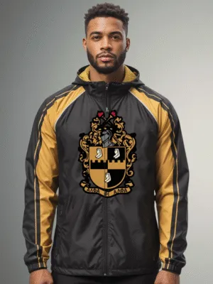 Alpha Phi Alpha The Coldest Raglan Windbreaker