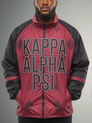 Kappa Alpha Psi Diamond Life Raglan Windbreaker