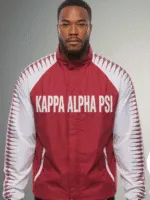 Kappa Alpha Psi Smooth Krimson Raglan Windbreaker