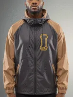 Iota Phi Theta Brown Flame Raglan Windbreaker