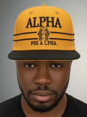 Alpha Phi Alpha Black & Gold Legacy Cap