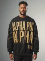 Alpha Phi Alpha Alpha Skyline Heritage Crewneck Sweatshirt