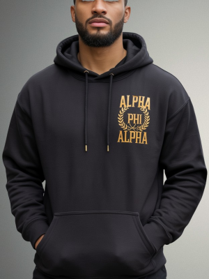 Alpha Phi Alpha Classic Alpha Wordmark Legacy Premium Hoodie