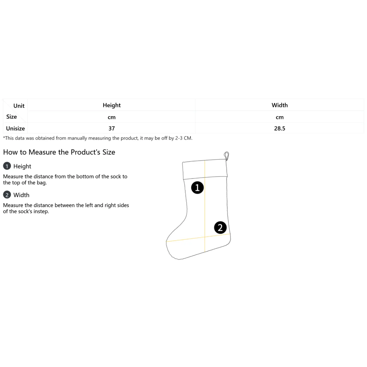 Alpha Kappa Alpha Single-Side Print Christmas Socks - Image 3
