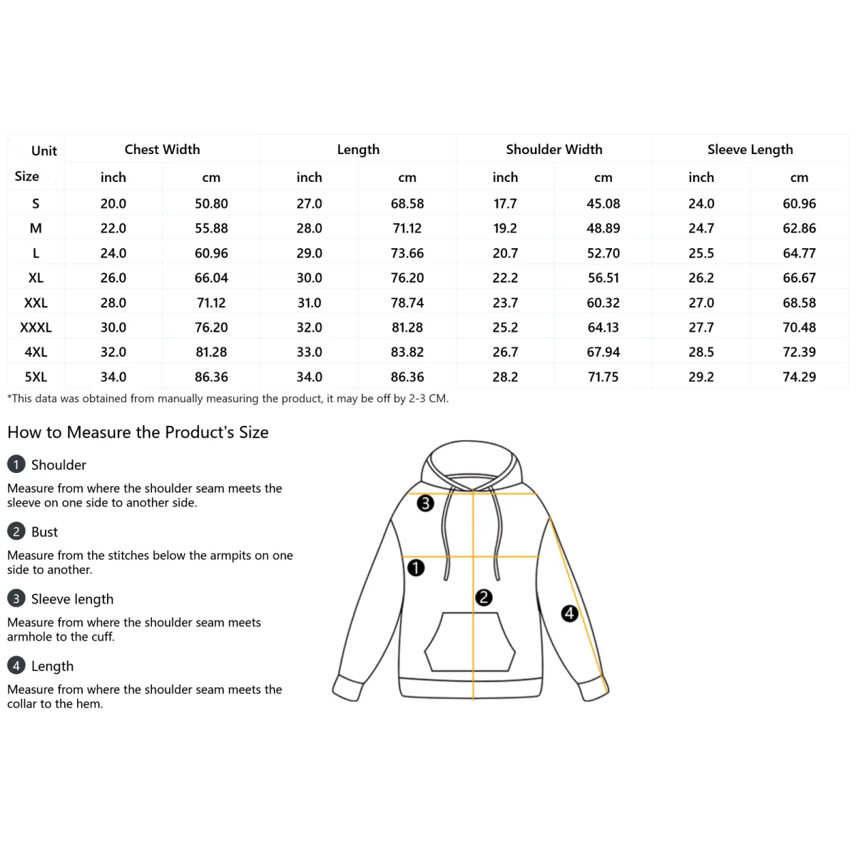 Alpha Phi Alpha First of All Heritage Pyramid Premium Hoodie Size Chart