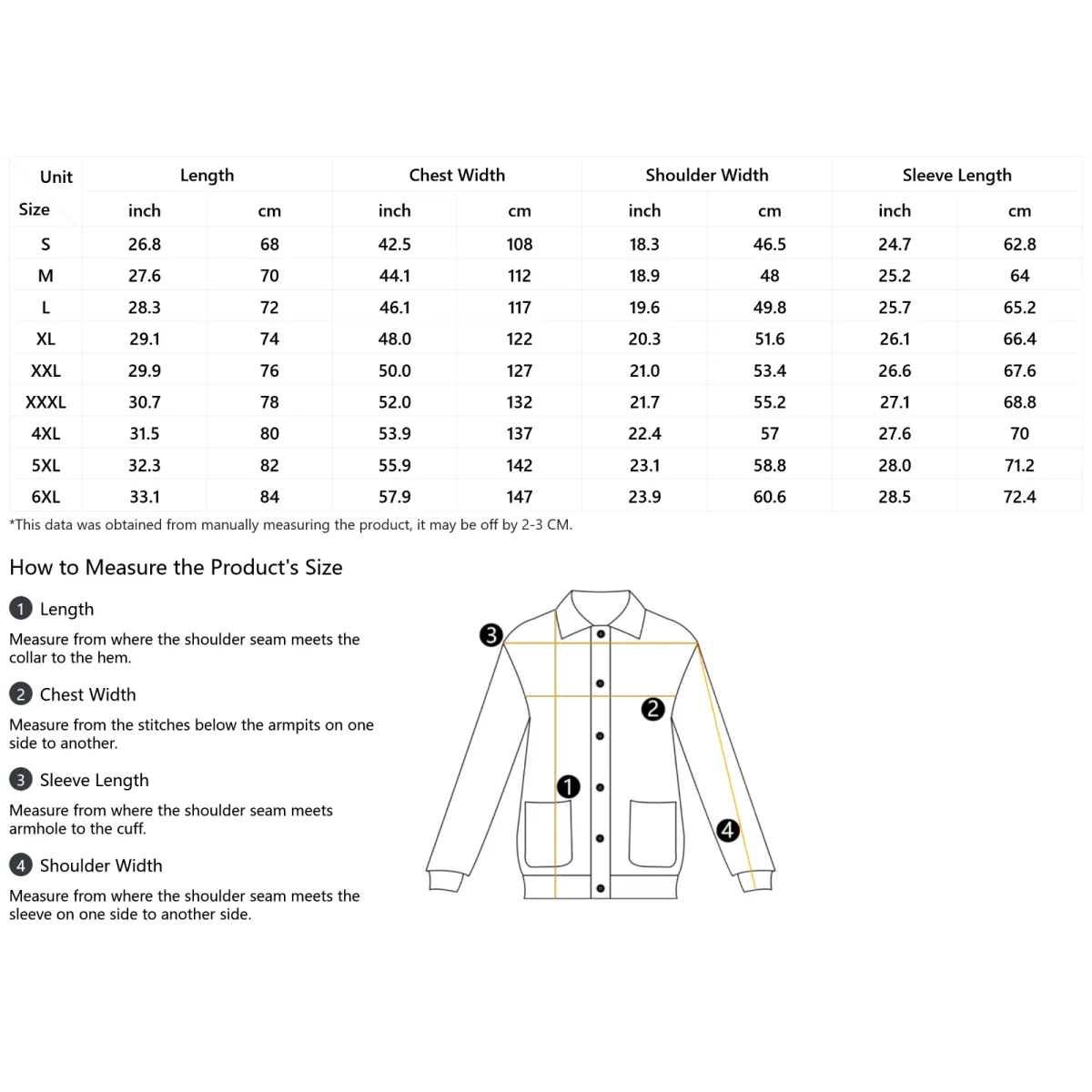 Iota Phi Theta Heritage Harmony Light Cardigan Size Chart