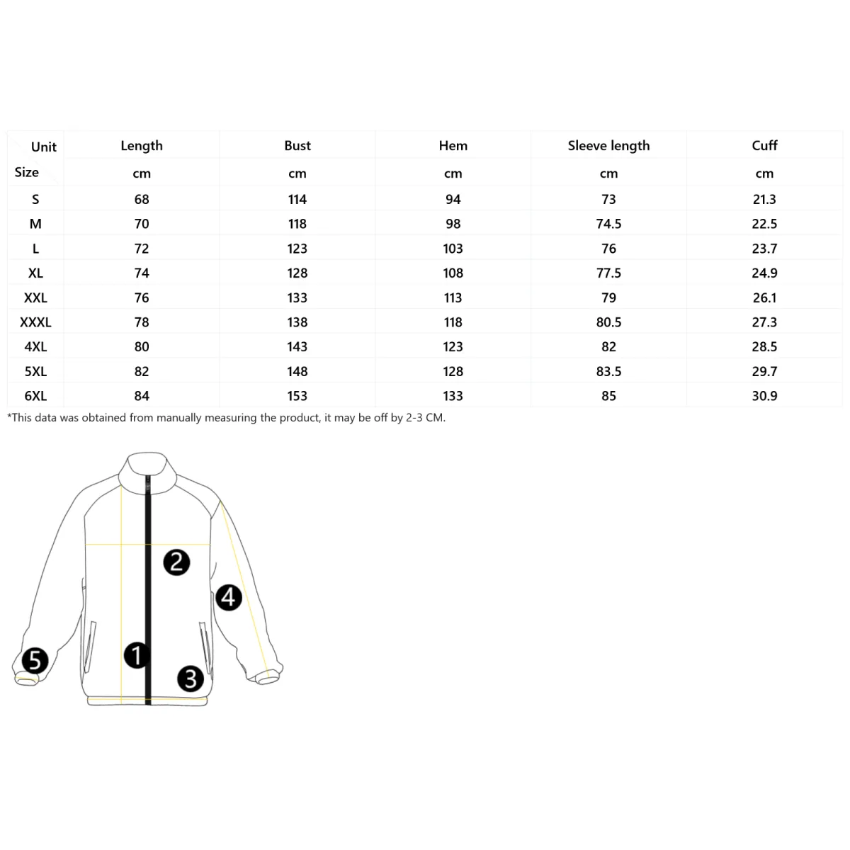 Kappa Alpha Psi Born Nupe Raglan Windbreaker Size Chart