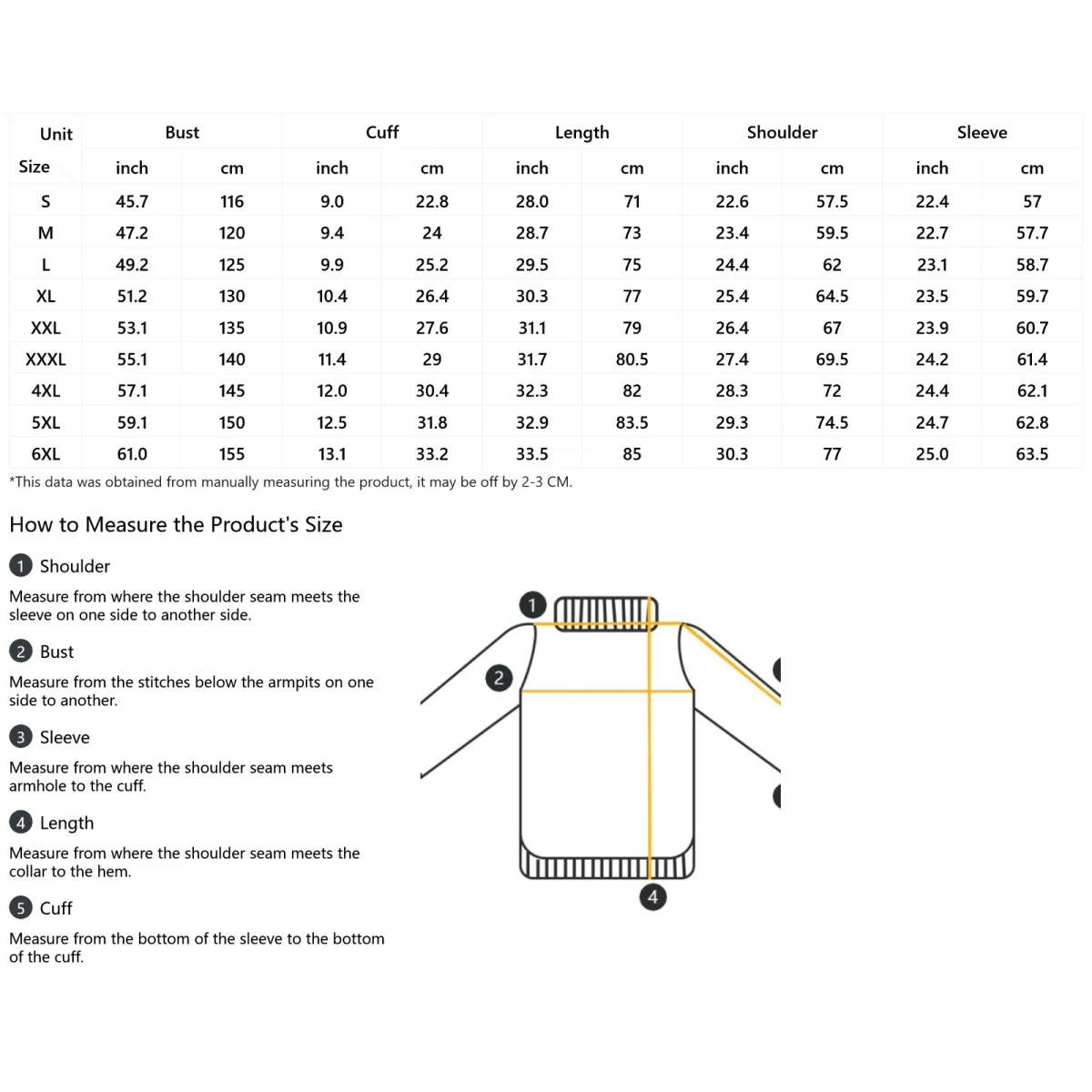 Kappa Alpha Psi Kappa Kringle Christmas Sweater Size Chart
