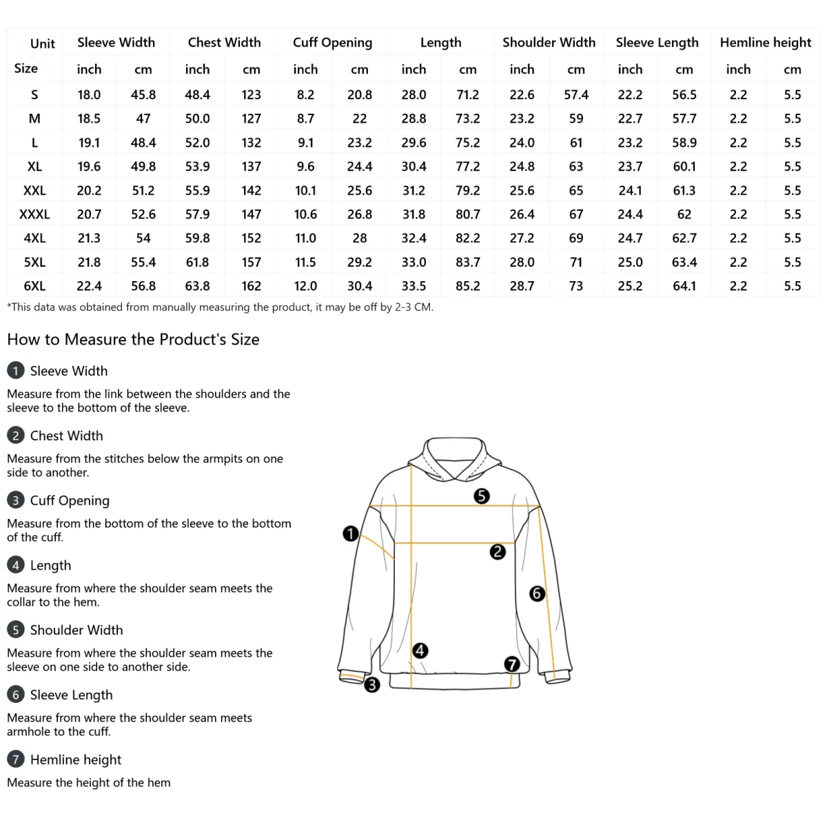 Kappa Alpha Psi Timeless Nupe Hoodie Size Chart