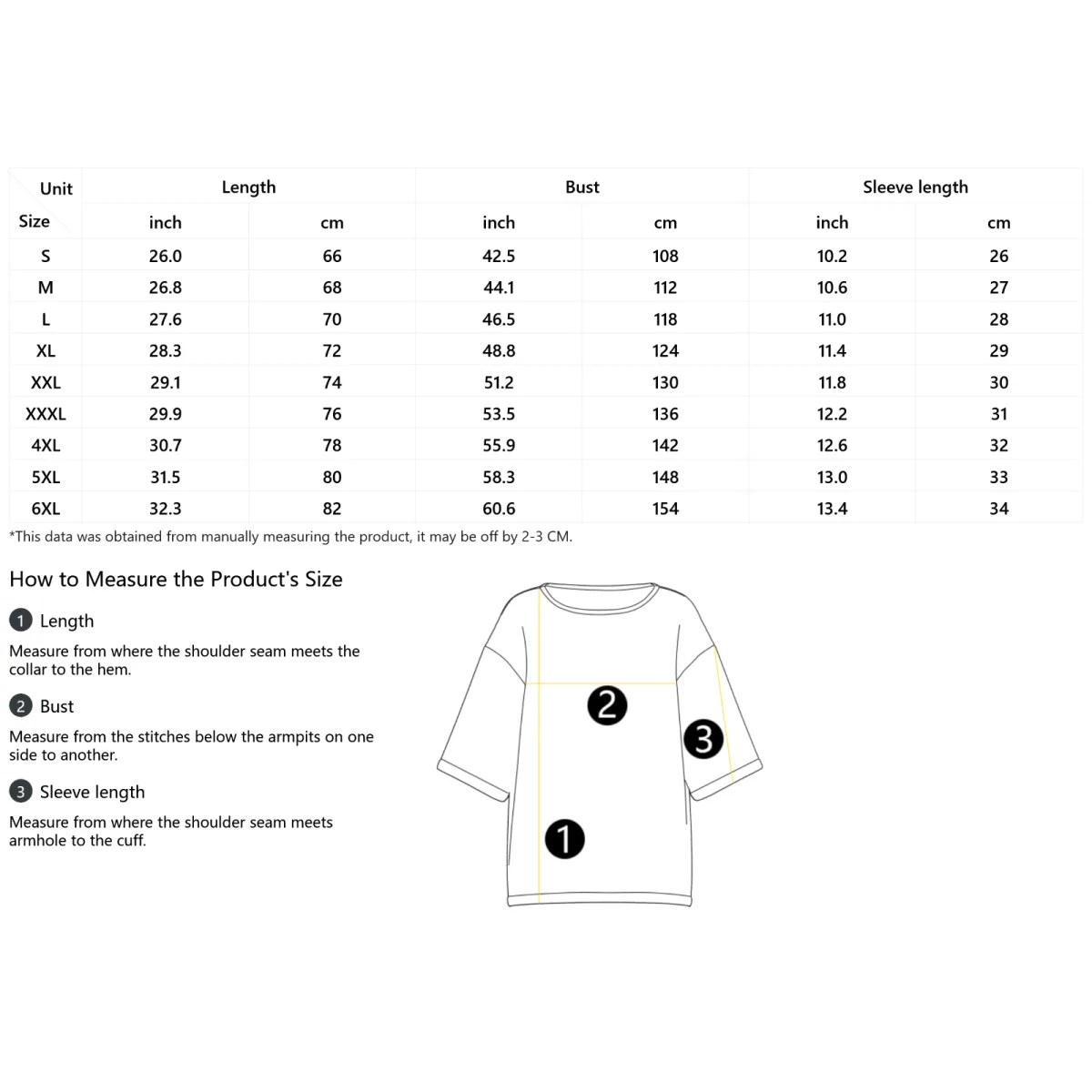 Sigma Gamma Rho Summer Royalty T-Shirt Size Chart