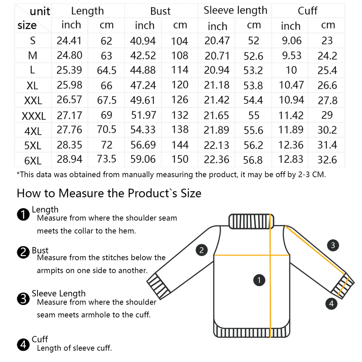 Zeta Phi Beta Zeta Claus Crew Christmas Sweater Size Chart