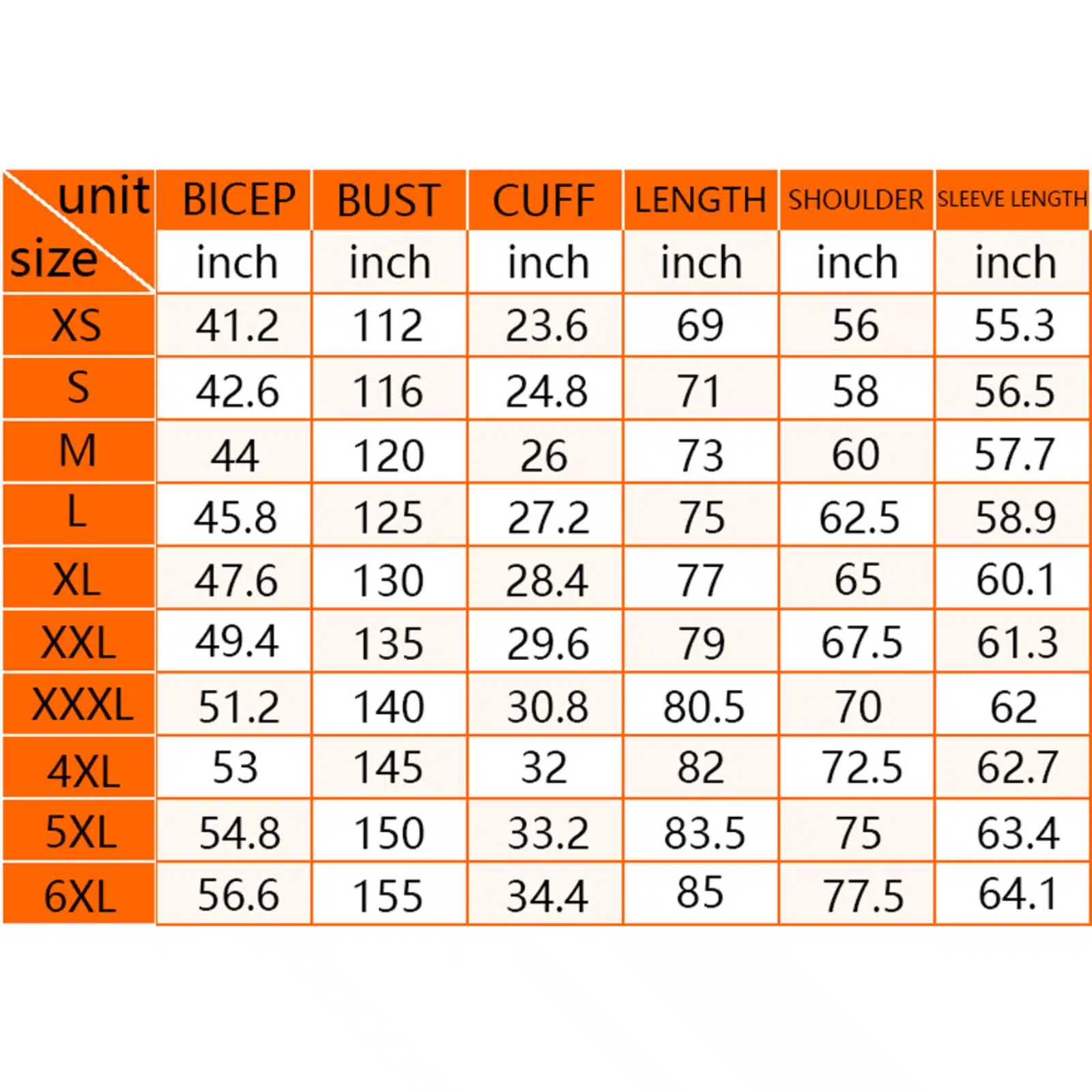 Alpha Phi Alpha Golden Legacy Hoodie Size Chart
