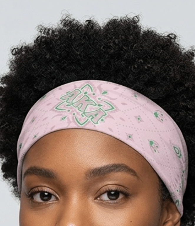 Alpha Kappa Alpha Skee Wee Time Bandana - Image 2