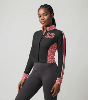 Delta Sigma Theta Crimson Power Long Sleeve Training Jacket